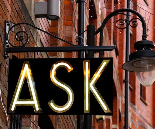 Ask sign
